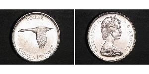 1 Dollaro Canada Argento Elisabetta II (1926-2022)