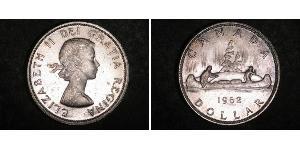1 Dollaro Canada Argento Elisabetta II (1926-2022)
