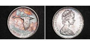 1 Dollaro Canada Argento Elisabetta II (1926-2022)
