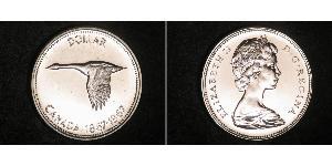 1 Dollaro Canada Argento Elisabetta II (1926-2022)