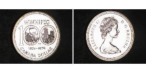 1 Dollaro Canada Argento Elisabetta II (1926-2022)