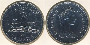 1 Dollaro Canada Argento 
