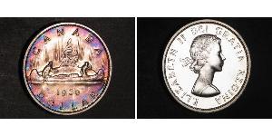 1 Dollaro Canada Argento Elisabetta II (1926-2022)