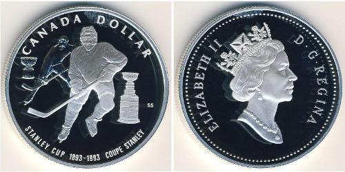 1 Dollaro Canada Argento Elisabetta II (1926-2022)