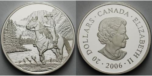 1 Dollaro Canada Argento Elisabetta II (1926-2022)