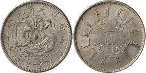 1 Dollaro Cina Argento 