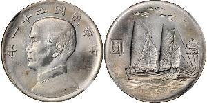 1 Dollaro Cina Argento 