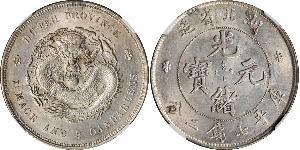 1 Dollaro Cina Argento 
