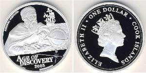 1 Dollaro Cook Islands (1965 - ) Argento 