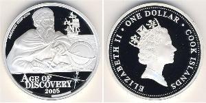 1 Dollaro Cook Islands (1965 - ) Argento 