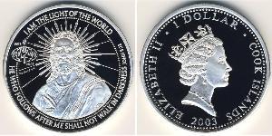 1 Dollaro Cook Islands (1965 - ) Argento 