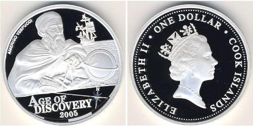 1 Dollaro Cook Islands (1965 - ) Argento 