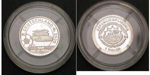 1 Dollaro Liberia (1847 - ) Argento 
