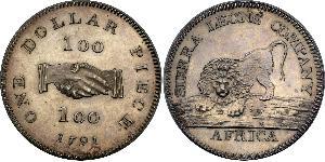 1 Dollaro Sierra Leone (1961 - ) Argento 