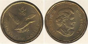 1 Dollaro Canada Bronzo Elisabetta II (1926-2022)