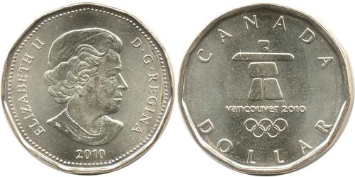 1 Dollaro Canada Bronzo Elisabetta II (1926-2022)