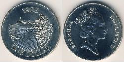 1 Dollar Bermuda Copper/Nickel Elizabeth II (1926-2022)