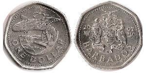 1 Dollaro Barbados Rame/Nichel 