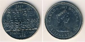 1 Dollaro Canada Rame/Nichel 