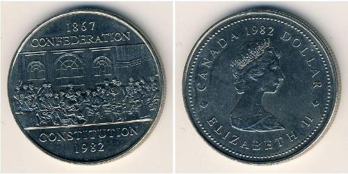 1 Dollaro Canada Rame/Nichel 
