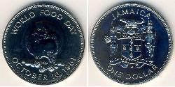 1 Dollaro Giamaica (1962 - ) Rame/Nichel 