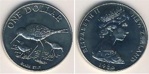 1 Dollaro Nuova Zelanda Rame/Nichel 