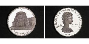 1 Dollaro Nuova Zelanda Rame/Nichel Elisabetta II (1926-2022)