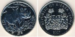 1 Dollaro Sierra Leone (1961 - ) Rame/Nichel 