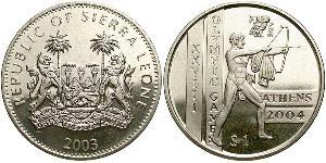 1 Dollaro Sierra Leone (1961 - ) Rame/Nichel 