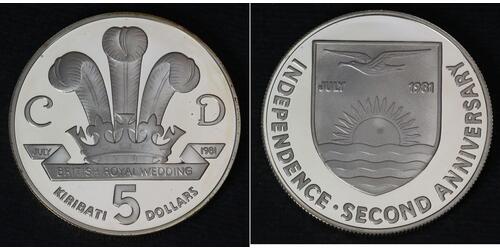 1 Dollaro Kiribati (1979 - )  