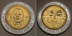 1 Dollaro Stati Federati di Micronesia (1986 - )  