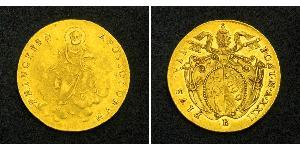 1 Doppia États pontificaux (752-1870) Or Pie VI ( 1717-1799)