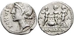 1 Drachm Apollonia (Albania) Argento 