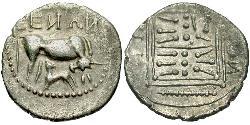 1 Drachm Durazzo(Іллірія) Argento 