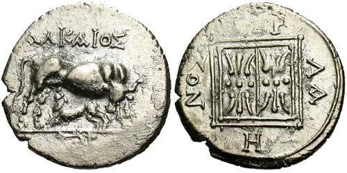 1 Drachm Durazzo(Іллірія) Argento 