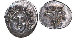 1 Drachm Regno di Macedonia (800BC-146BC) Argento 