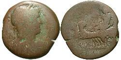 1 Drachm Römische Kaiserzeit (27BC-395) Bronze Trajan (53-117)
