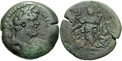 1 Drachm Römische Kaiserzeit (27BC-395) Bronze Antoninus Pius  (86-161)