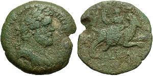 1 Drachm Impero romano (27BC-395) Bronzo Antonino Pio  (86-161)