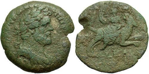 1 Drachm Impero romano (27BC-395) Bronzo Antonino Pio  (86-161)