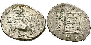 1 Drachm Apollonia (Illyria) Plata 