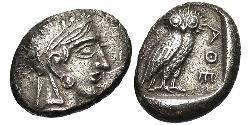 1 Drachm Antikes Griechenland (1100BC-330) Silber 