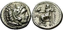 1 Drachm Macedonian Kingdom (800BC-146BC) Silber Alexander III der Große (356BC-323BC)