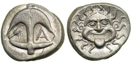 1 Drachm Apollonia (Illyria) Silver 