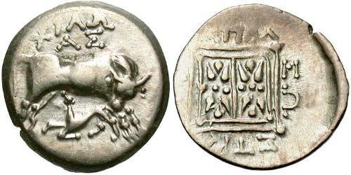 1 Drachm Apollonia (Illyria) Silver 