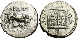 1 Drachm Dyrrachium(Illyria) 銀 