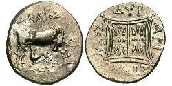 1 Drachm Dyrrachium(Illyria) 銀 
