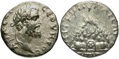 1 Drachm 羅馬帝國 銀 Septimius Severus (145- 211)