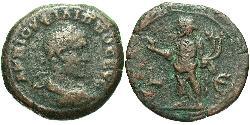 1 Drachma Imperio romano (27BC-395) Bronce Felipe II (237-249)