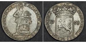1 Ducat Repubblica delle Sette Province Unite (1581 - 1795) Argento 